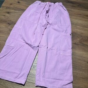 Big Bud Press Pink Drop Pocket Cargo Pants Unisex Large Never Worn
